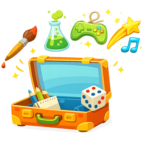 Детские активности в летнем лагере