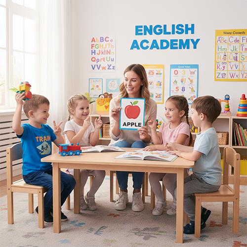 Занятие английским для детей 3-6 лет