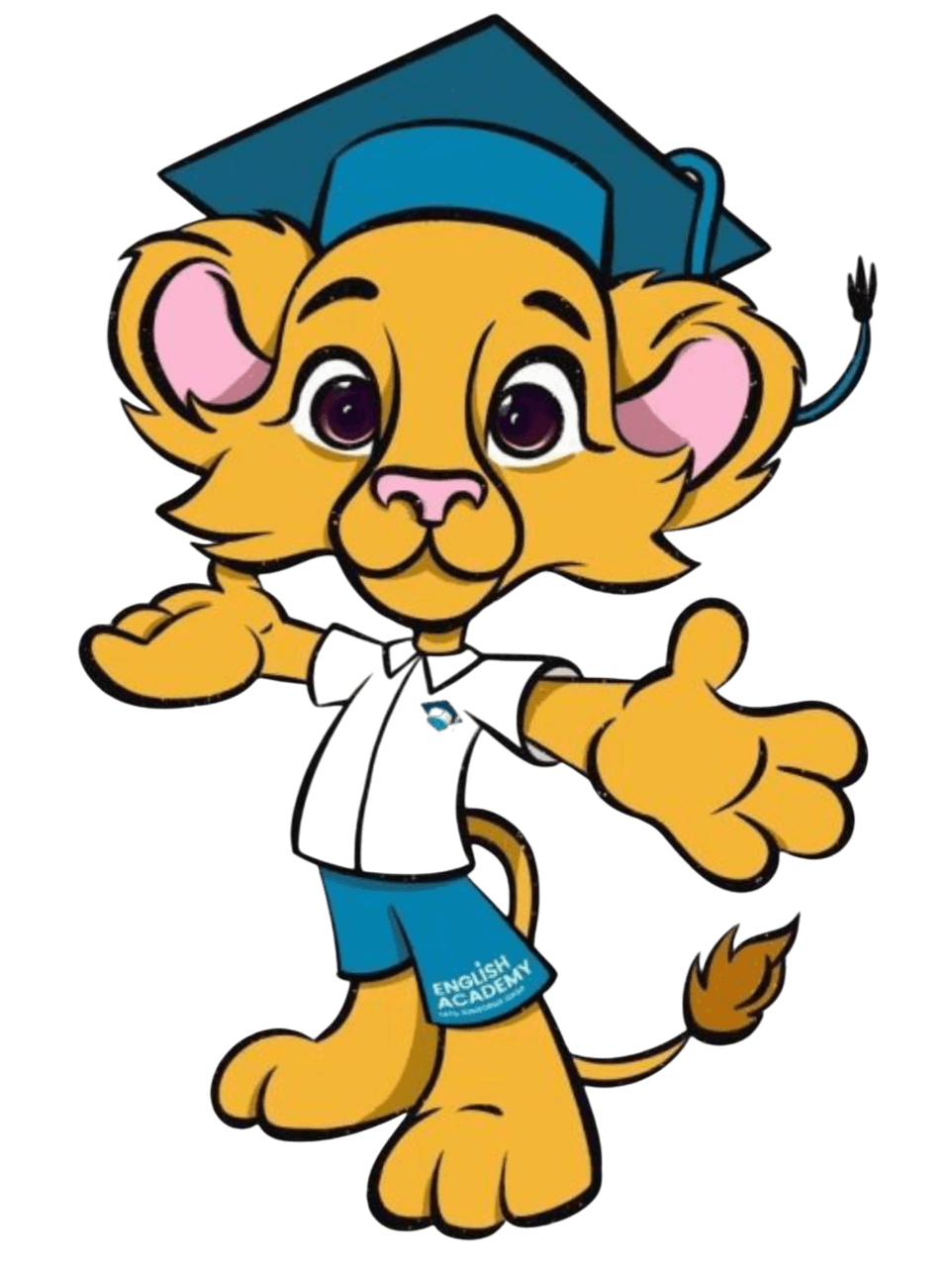 Маскот — львенок Алекс English Academy